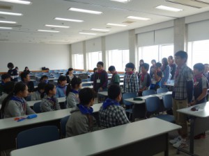 熊本の子どもたちから福島の子どもたちへ「歓迎のあいさつ」